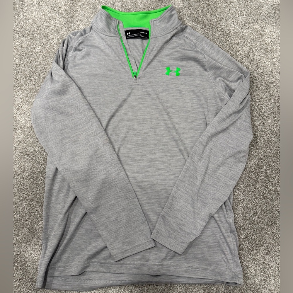 Under Armour HeatGear Quarter-Zip Lightweight Pull-Over Sz M